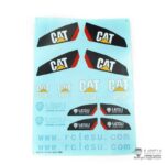 Lesu Cat 374 excavator stickers  1