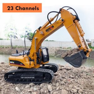 RC Huina 580 Hydraulic Excavator  3