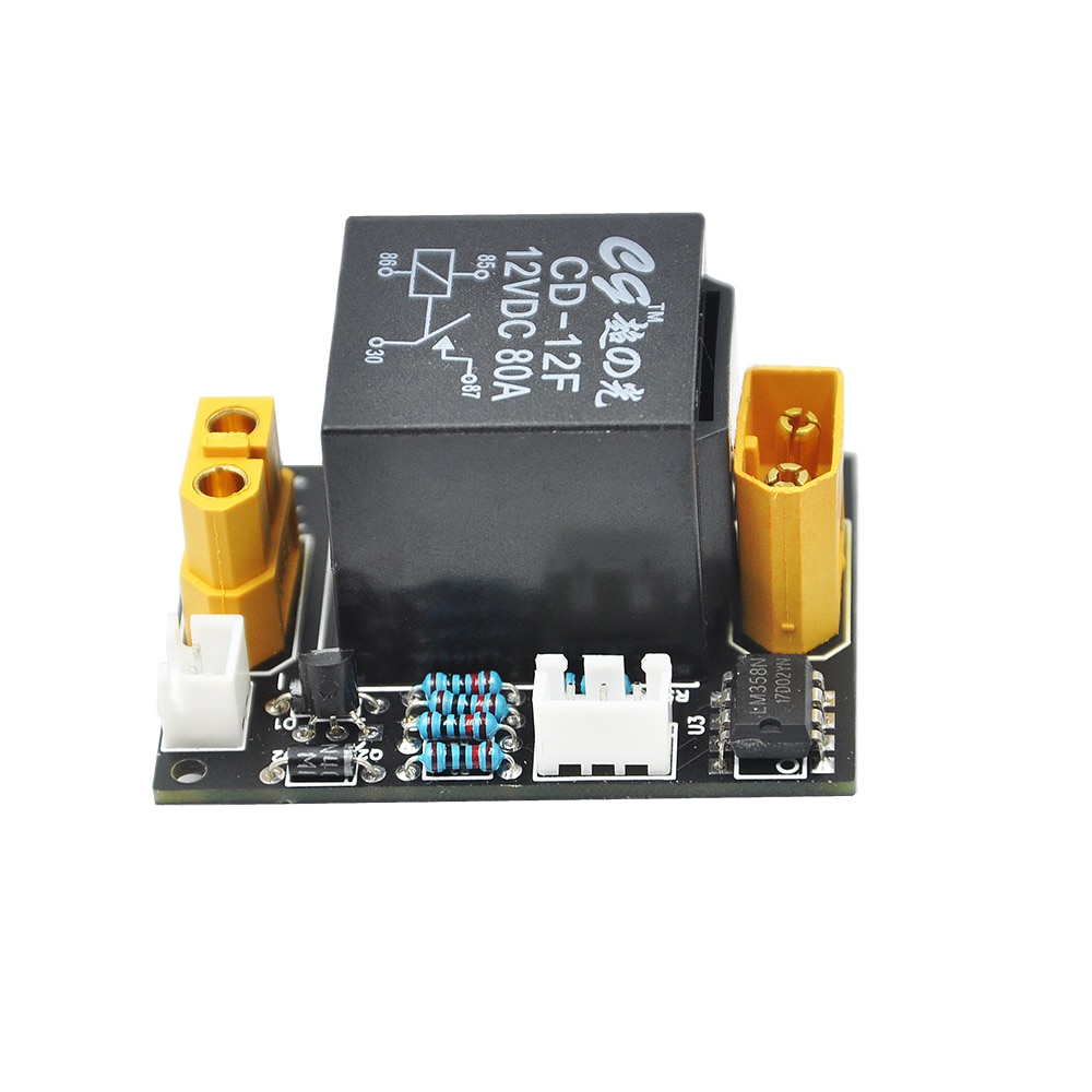 12/24V 80A Power Switch Module For RC 1/12 Hydraulic Construction equipment Upgrade Parts 2