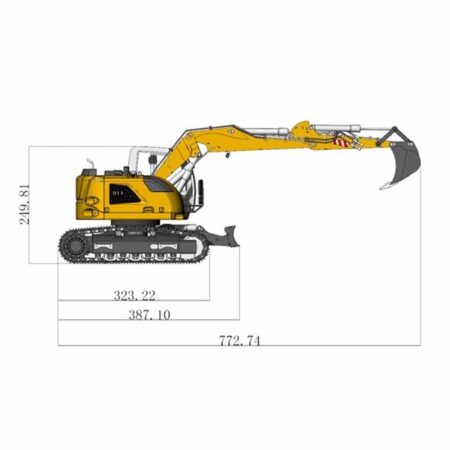 914 rc excavator hydraulic