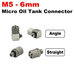M5 6mm Connector For Oil Pump and Tank 1