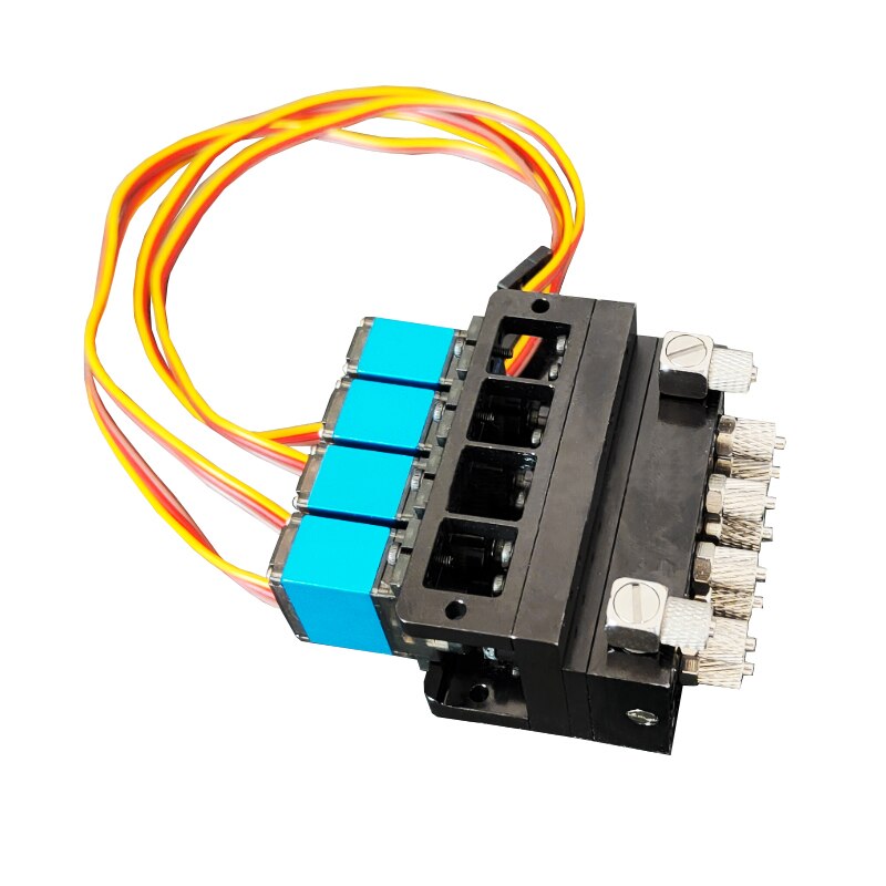 2CH 4CH Hydraulic Directional Oil Valve Controller With Servo 6