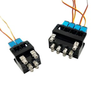 2CH 4CH Hydraulic Directional Oil Valve Controller With Servo 1