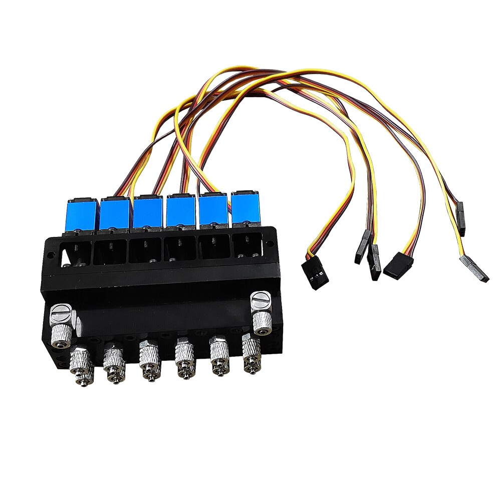5CH 6CH Hydraulic Directional Oil Valve Controller With Servo 1