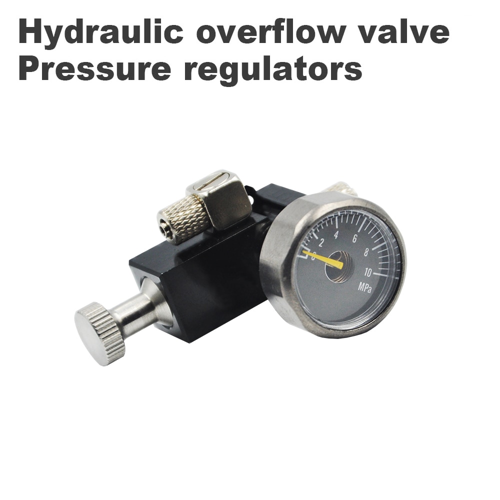 Hydraulic Overflow Valve Metal CNC Pressure Regulators 1