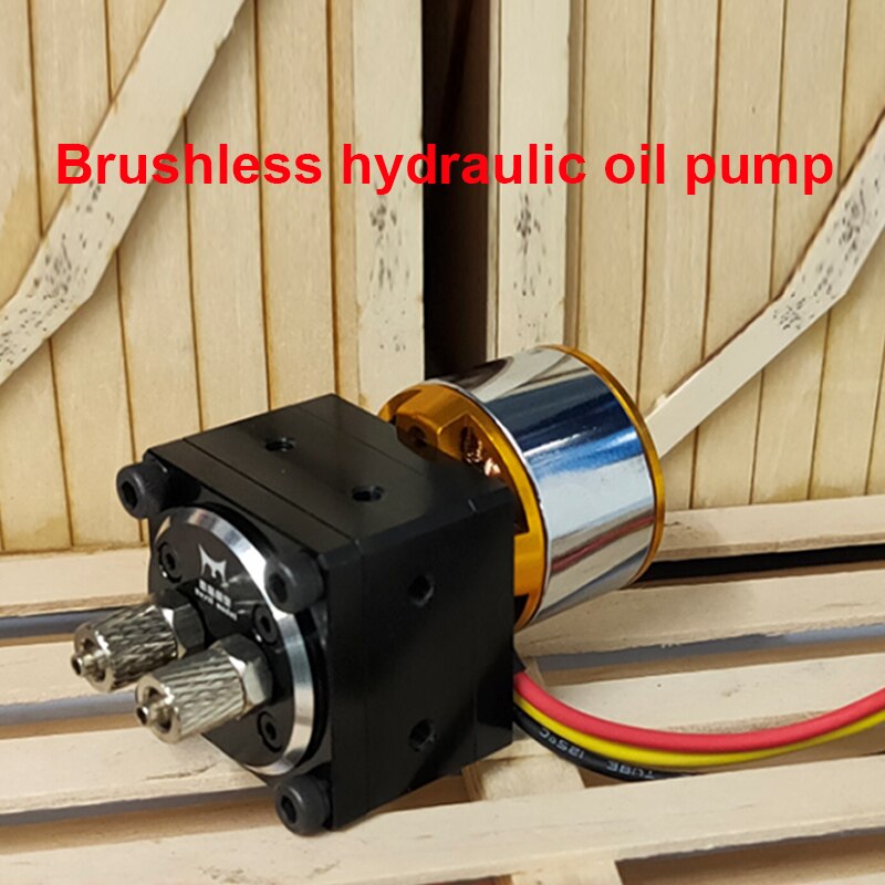 Mini RC Hydraulic Gear Pump with Brushless Motor 4