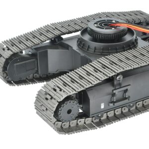 Huina RC Chassis With Infinite Rotation Full Metal Walking Motor 6