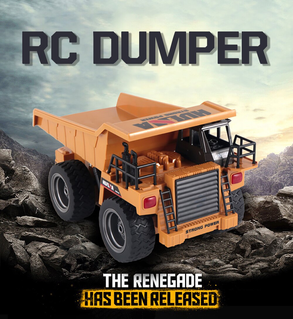 Huina 1540 RC Dump Truck 3
