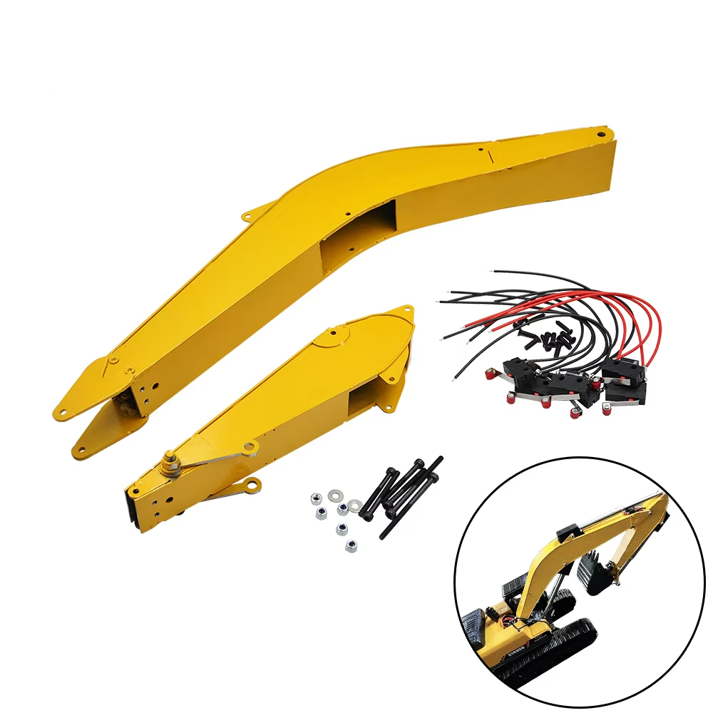 Huina 1550 1592 Full Metal Arm Upgrade for Free Shipping GoldLandRC