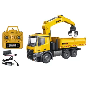 Huina 1575 1/14 RC Timber Crane Truck - 2.4G with 1200mAh Battery 2
