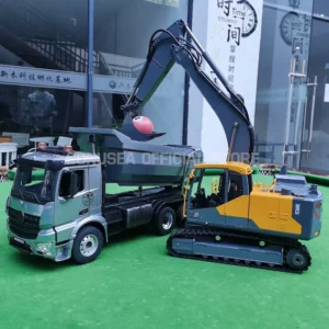 Double E 1/20 E590 Alloy RC Crawler Dump Truck - 2.4G Remote Control Toy 4