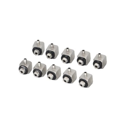 M3-2mm Hose Connector Stainless Steel Straight 90-Degree