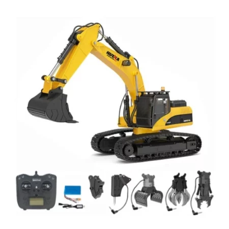 ユウ Huina 1580 V5 RC excavator - Free Shipping - GoldlandRC.com