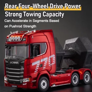 RC Semi Truck With Trailer Scania 770S Huina 1501 1/18 3