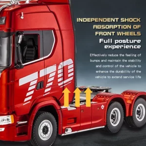 RC Semi Truck With Trailer Scania 770S Huina 1501 1/18 4
