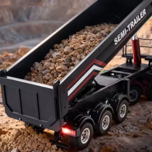 Huina 1509 RC Semi Truck Dump Trailer (2)