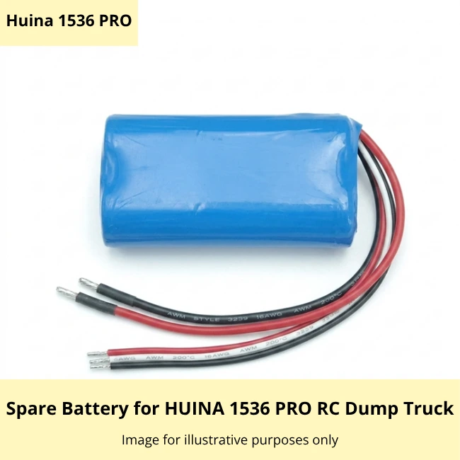 Spare Battery for HUINA 1536 PRO RC Dump Truck