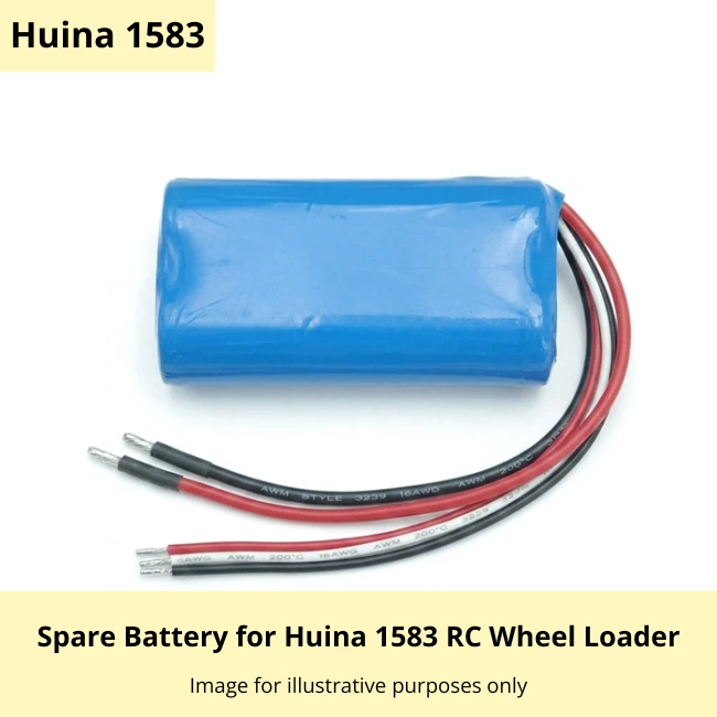 Spare Battery for Huina 1583 RC Wheel Loader