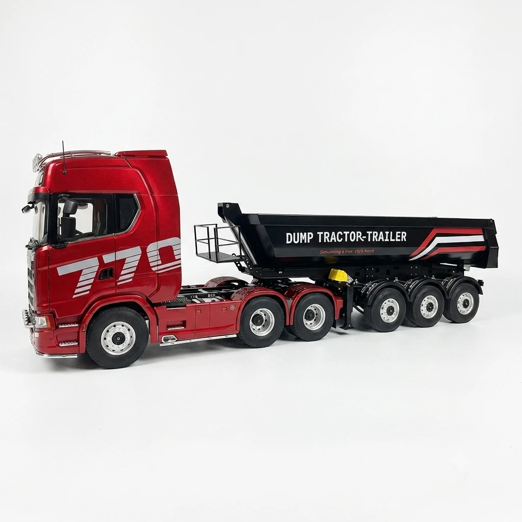 rc semi truck with trailer